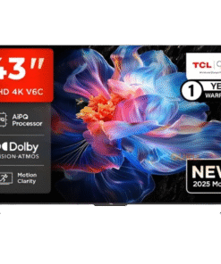 TCL 43″ V6C 4K HDR Google TV – 43V6C (New 2025) SPECIAL OFFER!!